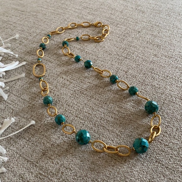 🪞long link gemstone necklace - Picture 4 of 15